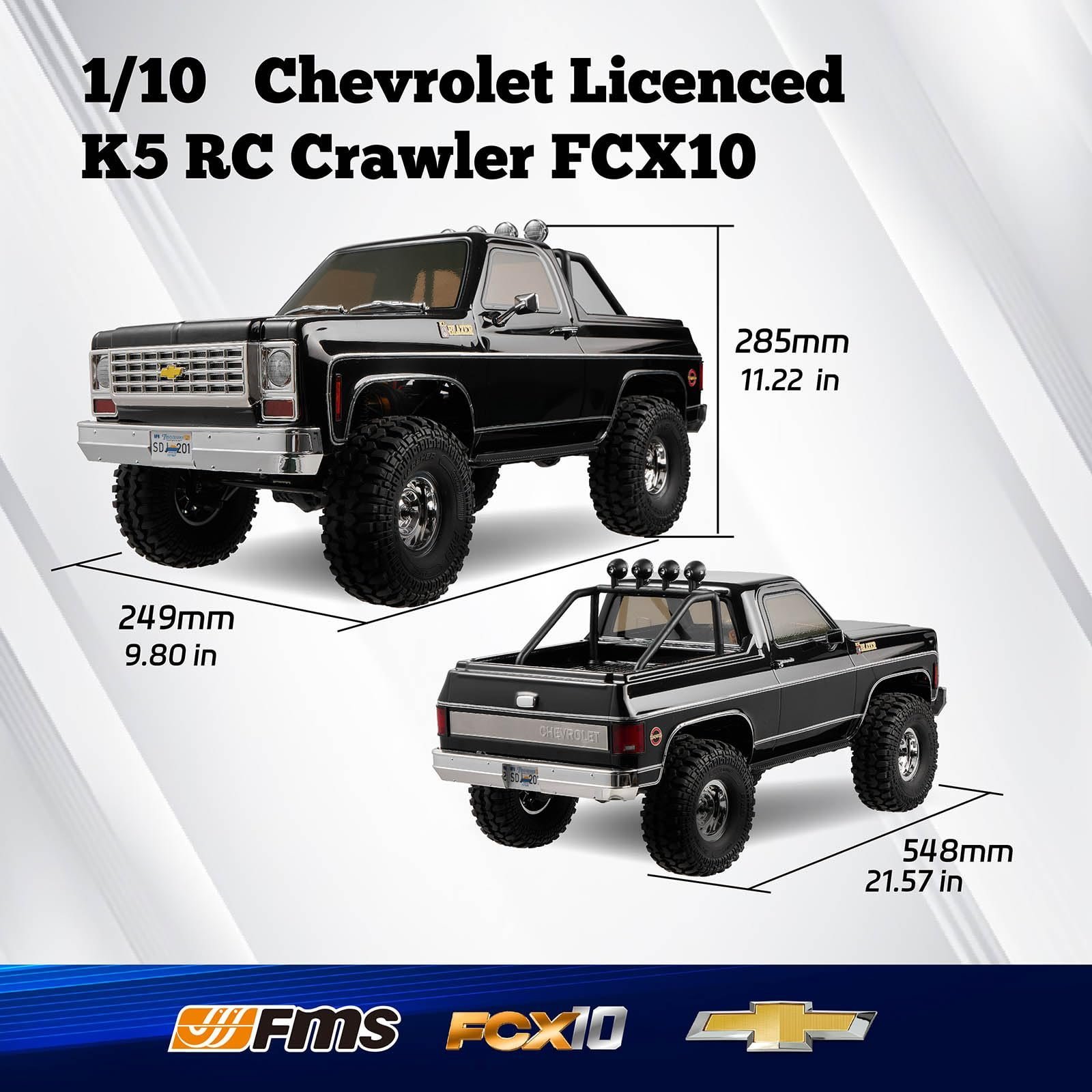 FMS 1/10 Chevrolet K5 Blazer - Image 5