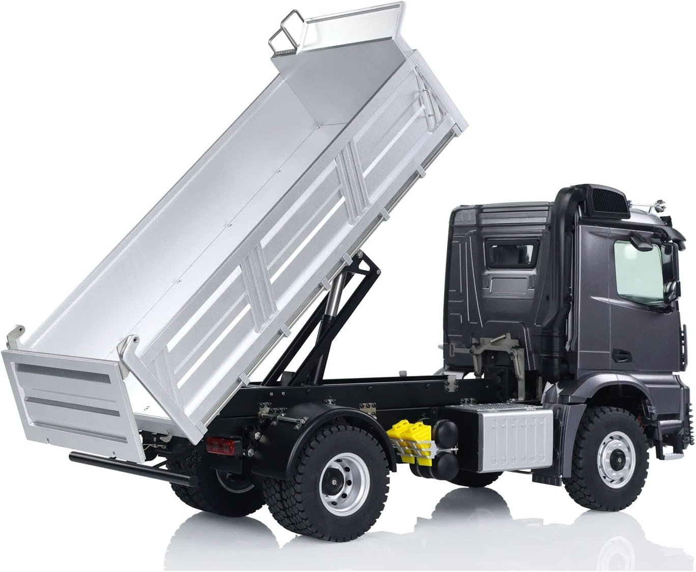 1/14 Kabolite 5701 RC Dump Truck 4x4 Remote Control Dumper Car Sound Light Model - Image 3