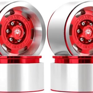 Red Spider Vintage Design 1.9inch Beadlock Wheel Rims Aluminum Alloy