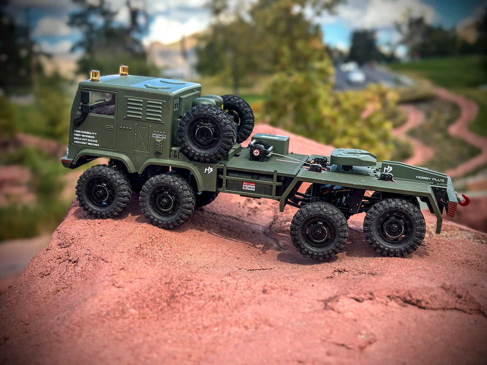 HobbyPlus CR-18P Terranaut 8X8 AWS 1/18 Scale RC Crawler - Image 6