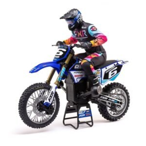 1/4 Promoto-MX Pro Circuit 2S RTR Brushless Motorcycle, Blue