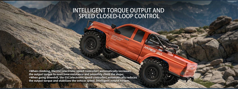 MJX H8E 1/8 4wd Brushless RC Car RTR With Battery - Image 10