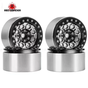 Red Spider 2.2" Honeycomb CNC Aluminum Beadlock Wheels