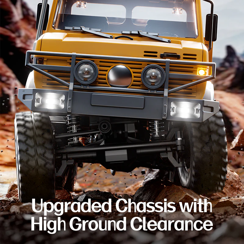 JJRC C8823 1/18 Unimog 6WD - Off-Road Rescue & Cargo Transport Truck - Image 2
