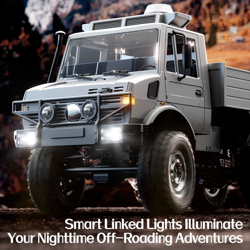 JJRC C8823 1/18 Unimog 6WD - Off-Road Rescue & Cargo Transport Truck - Image 3