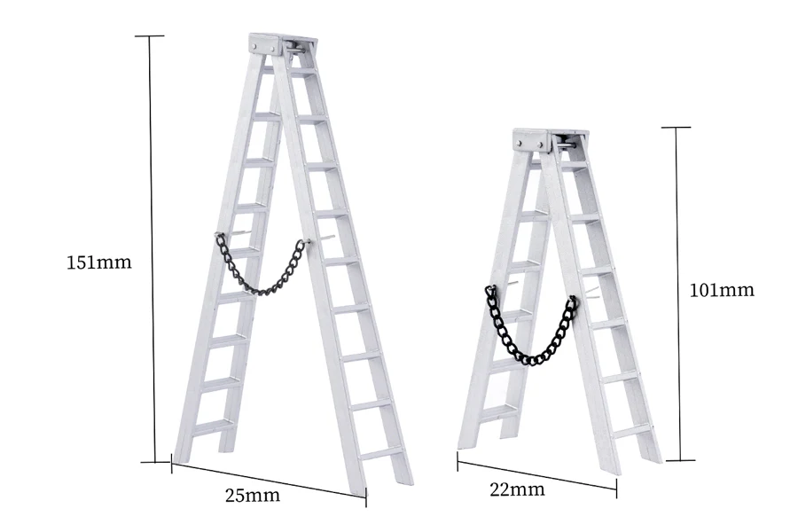 Ladder Decoration for Rc Cars Trucks (15cm/10cm) - Image 3