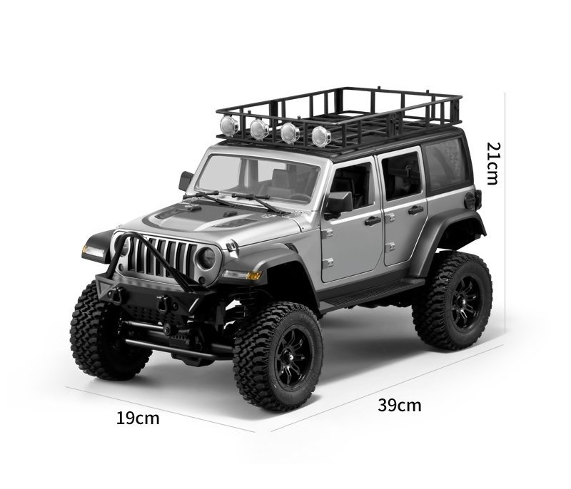 MN128 RTR 1/12 2.4G 4WD RC Crawler with LED Light - Image 4