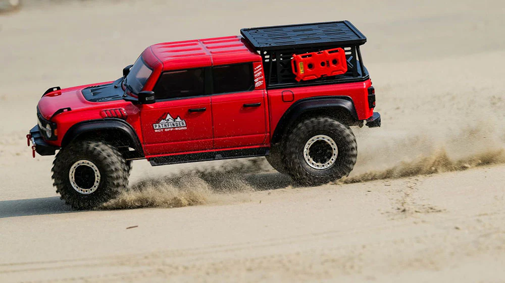RGT Pathfinder EX86150 1/10 4WD RC Car Rock Crawler ESC Differential Lock Two Speed Portal Axle - Image 4