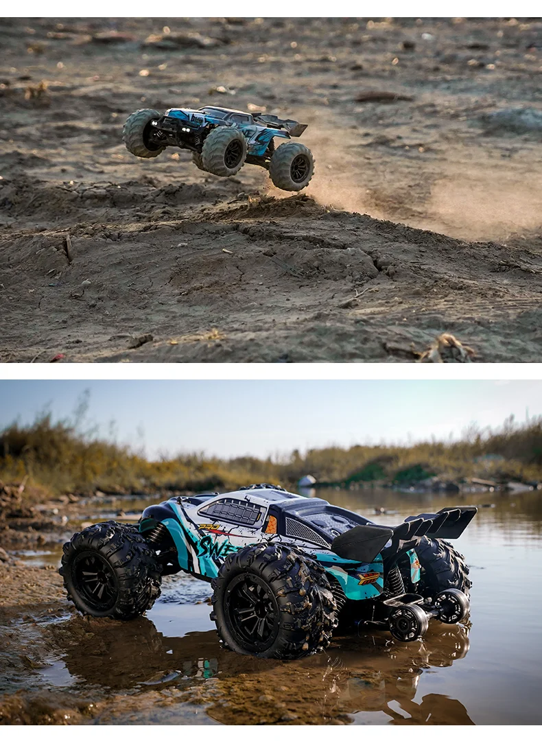 JJRC Q117A/B 1/16 4WD 70km/h High Speed RC Car - Image 3