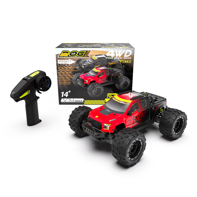 Rlaarlo Metal 1/14 Scale Brushless RC Monster Truck|Gladiator ROG14 - Image 2