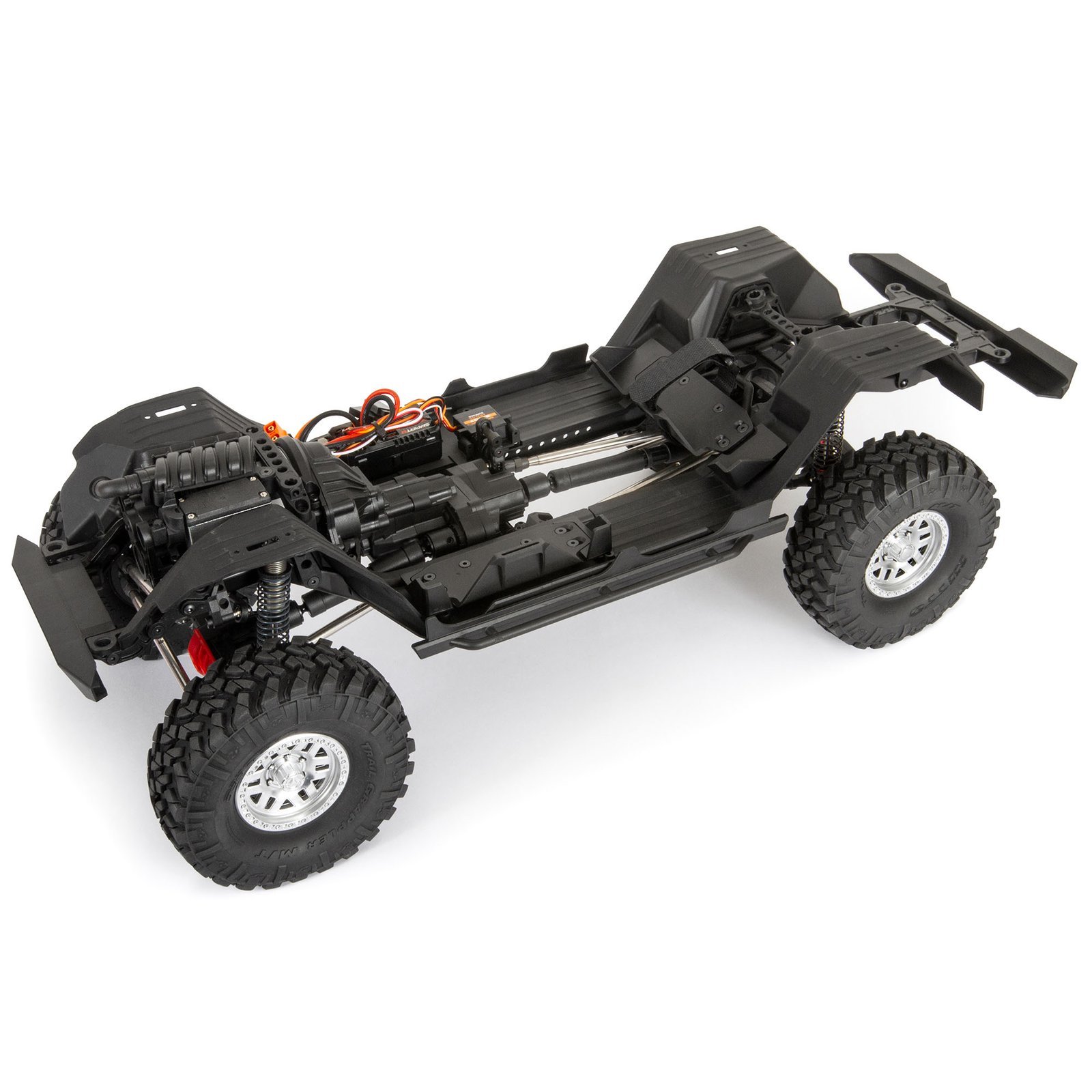 1/10 SCX10 III Jeep JT Gladiator 4X4 RTR Rock Crawler, Red - Image 7