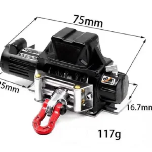 Winch for RC Car TYPE B (75×38.63×44.1mm)
