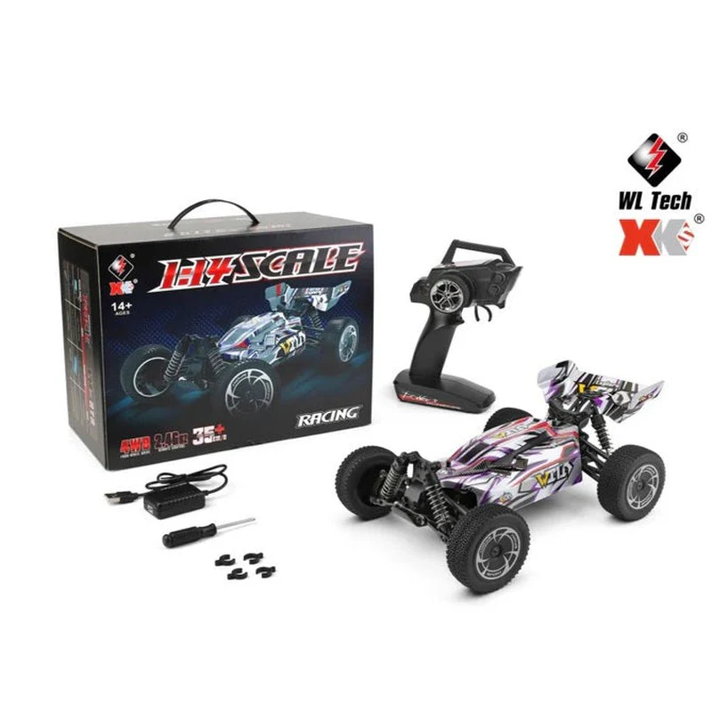 Wltoys 144016 Racing RC Car 1/14 Scale 2.4GHz 4WD Off-road Buggy - Image 3